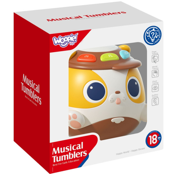 WOOPIE BABY Interactive Playing Ball Dog Musical Educational Toy