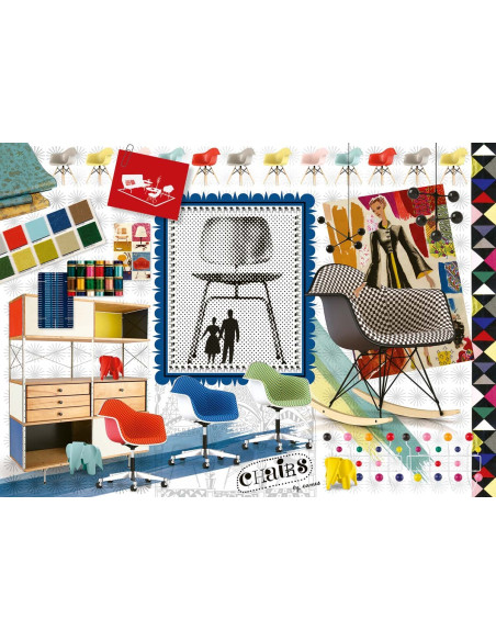 Ravensburger Puzzle Eames Design Spectrum 1000p 16900
