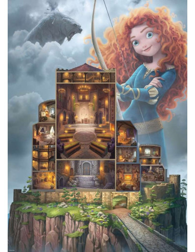 Ravensburger Puzzle Disn.Castles: Merida 1000pc 17335