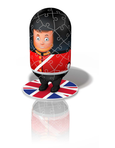 Ravensburger puzzle 3D Royal Guard 54pc 11252