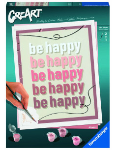 CreArt Be Happy D/F/I/NL/EN/E 23544