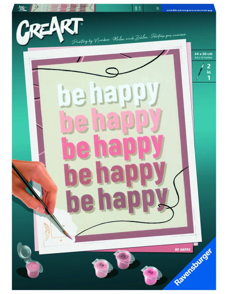 CreArt Be Happy D/F/I/NL/EN/E 23544