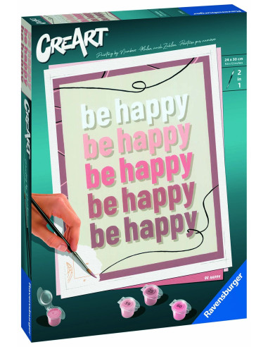 CreArt Be Happy D/F/I/NL/EN/E 23544