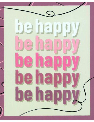 CreArt Be Happy D/F/I/NL/EN/E 23544