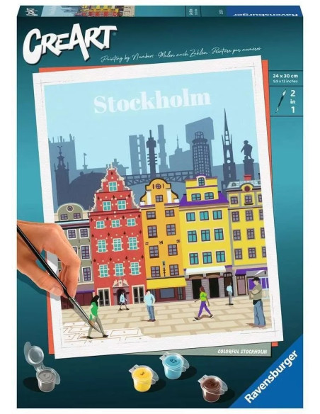 CreArt Paint by Numbers Stockholm 23520