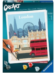 CreArt Paint by Numbers London 23525