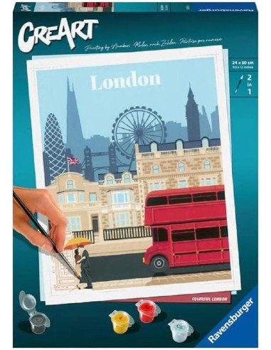 CreArt Paint by Numbers London 23525