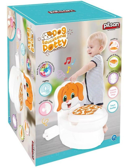 Pilsan Interaktywny Nocnik Toaleta Piesek z Klapą 07562