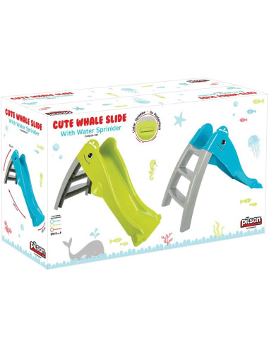 Pilsan Zjeżdżalnia Wodna Delfinek Ślizg 100 cm Niebieska 06227