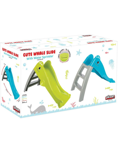 Pilsan Zjeżdżalnia Wodna Delfinek Ślizg 100 cm Niebieska 06227