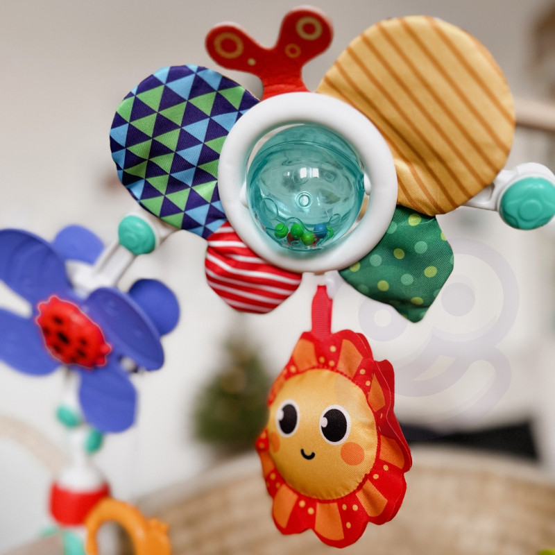 WOOPIE BABY pakabinamas žaislų lankelis vaikiškai lovytei, vežimėliui, automobilinei kėdutei