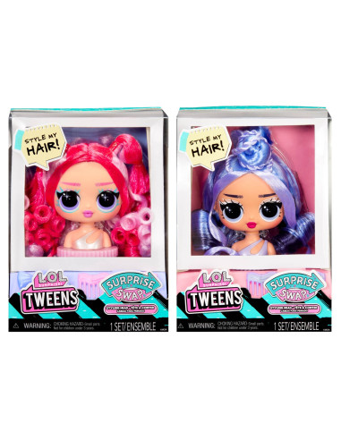 593522EUC L.O.L. Surprise Tweens Surprise Swap Styling Head Asst