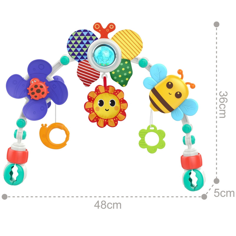 WOOPIE BABY Bow Headband Suspension for Crib Stroller Car Seat