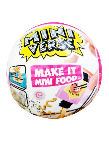 591825X2EUC MGAs Miniverse- Make It Mini Foods: Diner in PDQ Series 2B