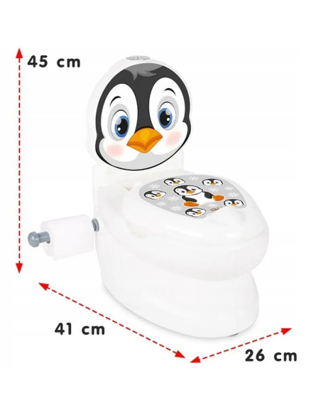Pilsan Interaktywny Nocnik Toaleta Pingwin 07565