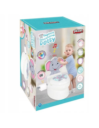 Pilsan Interaktywny Nocnik Toaleta słonik 07566