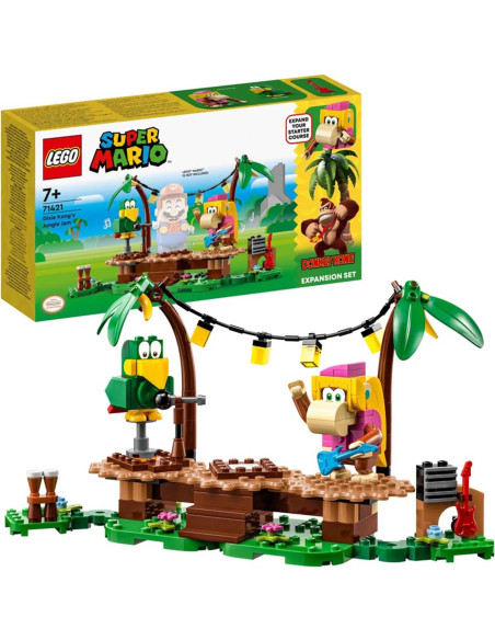 LEGO 71421 SUPER MARIO Dixie Kongs Jungle Jam Expansion Set