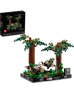 LEGO 75353 Endor Speeder Chase Diorama
