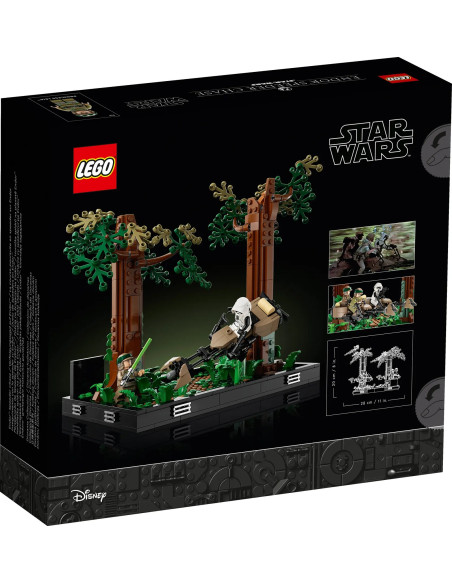 LEGO 75353 Endor Speeder Chase Diorama