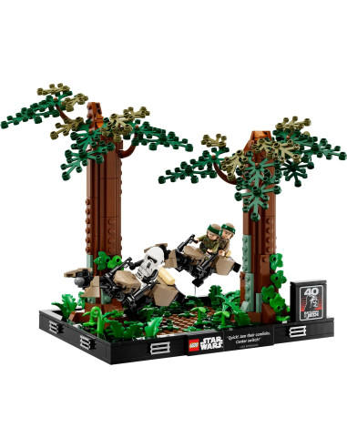 LEGO 75353 Endor Speeder Chase Diorama