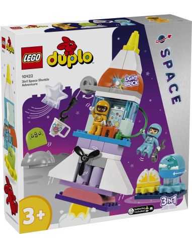 LEGO Duplo 3in1 Space Shuttle Adventure 10422