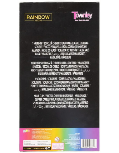 Townley Rainbow High Sparkle Hair Accessories Box Gift Set for Girls RH0019GA