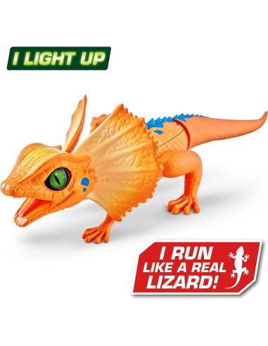 Zuru Robo Alive Lurking Lizard Orange 6950