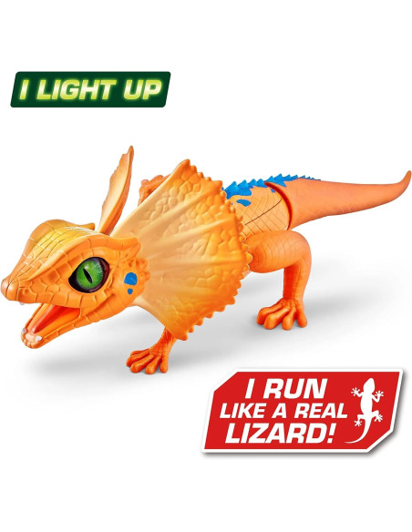 Zuru Robo Alive Lurking Lizard Orange 6950