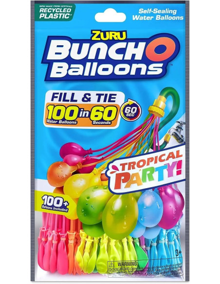 Zuru Bunch O Balloons Tropical Party 100 pcs