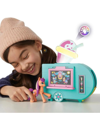 My Little Pony Sunny Starscout Smoothie Truck Set F6339