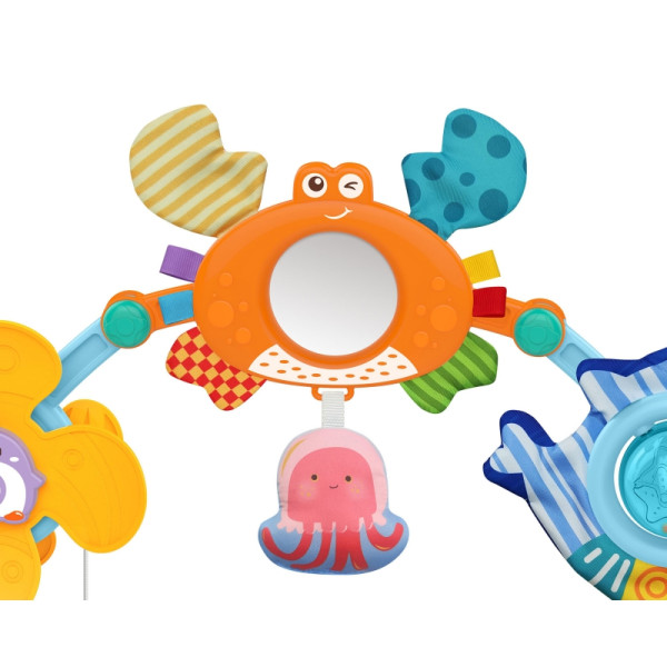 WOOPIE BABY žaislų lankelis vaikiškai lovytei, vežimėliui, automobilinei kėdutei