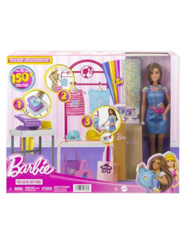 Barbie Fashion Boutique doll playset HKT78