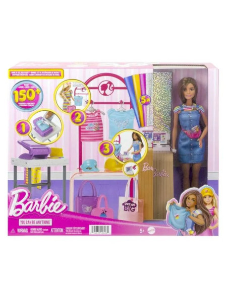 Barbie Fashion Boutique doll playset HKT78