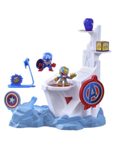 Marvel Stunt Squad Capt America and Thanos F7059 2