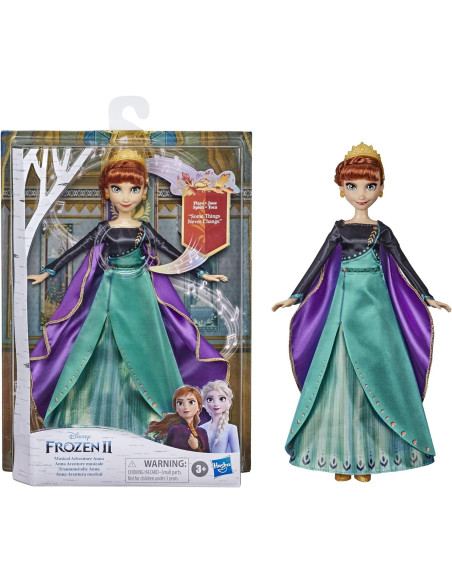 Disney Frozen Musical Adventure Anna Singing Doll E8881
