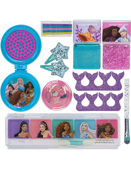 Townley Disney Little Mermaid Chain Bag Cosmetic Set DP5113GA