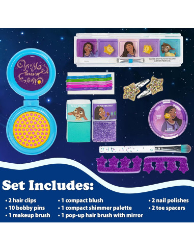 Townley Disney Wish Cosmetic Gift Bag Set WI0011GA