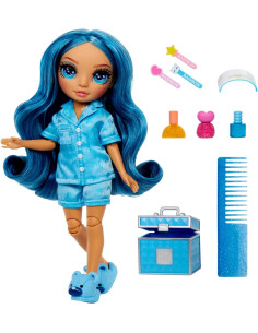 530947-EUC Junior High PJ Party Fashion Doll- Skyler (Blue) 2