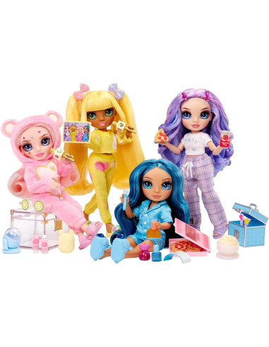 530947-EUC Junior High PJ Party Fashion Doll- Skyler (Blue)