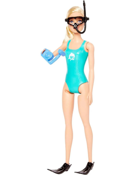 Barbie Careers Blonde doll Marine Biologist HMH26 Mattel