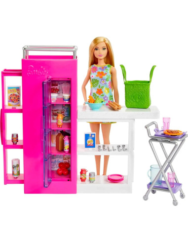 Barbie Ultimate Pantry Playset with Doll HJV38 Mattel