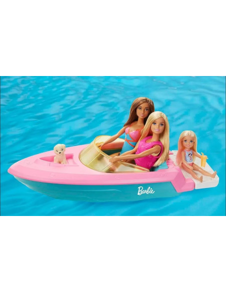 Barbie Boat and Doll Playset GRG30 Mattel