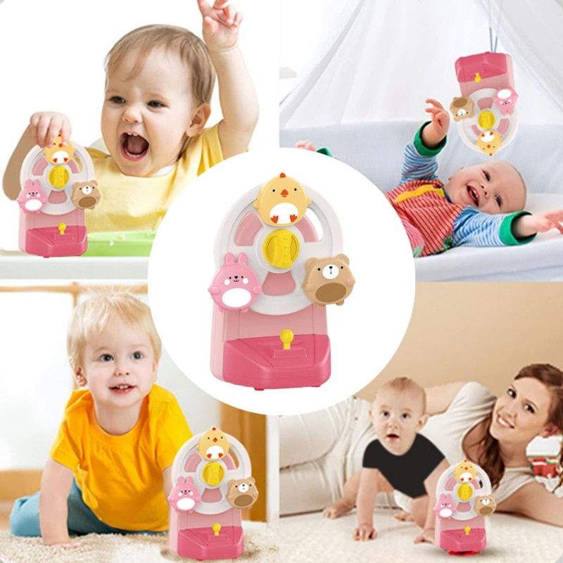 WOOPIE BABY Positive Carousel Animals Educational Music Toy