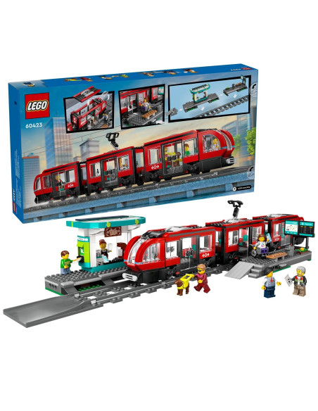 Lego City Zestaw Klocków "Tramwaj Miejski" 60423