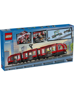 Lego City Zestaw Klocków "Tramwaj Miejski" 60423 2