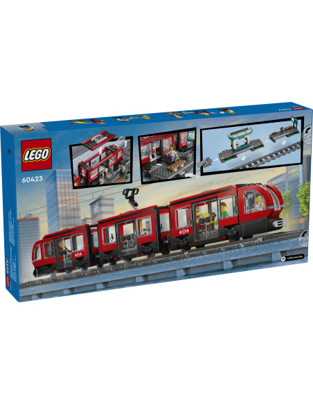 Lego City Zestaw Klocków "Tramwaj Miejski" 60423