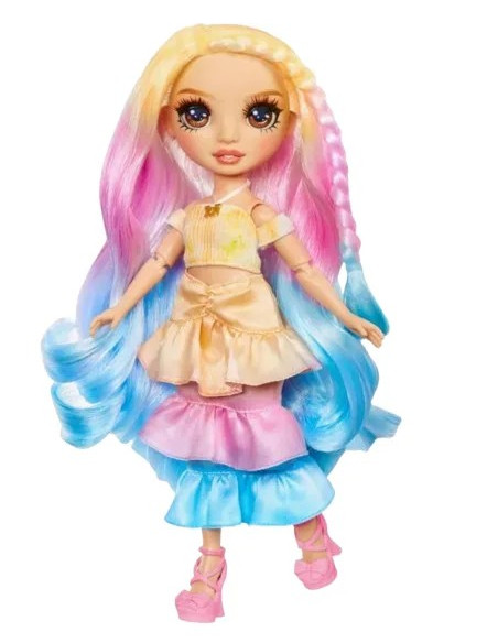 507598-EUC Rainbow High WaterColor & Create - Brown eyes