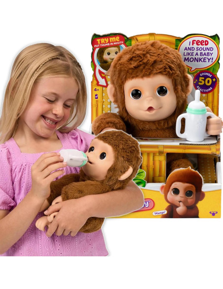 Little Live Pets My Baby Monkey Mango 26613