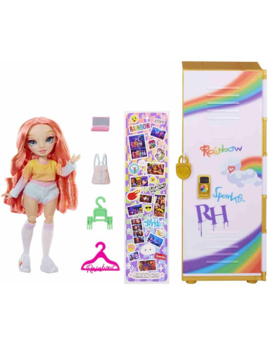 121015-EUC Rainbow High Locker and Doll Playset