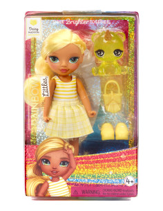531227-EUC Rainbow High Littles Dolls- Daisy (Yellow)
